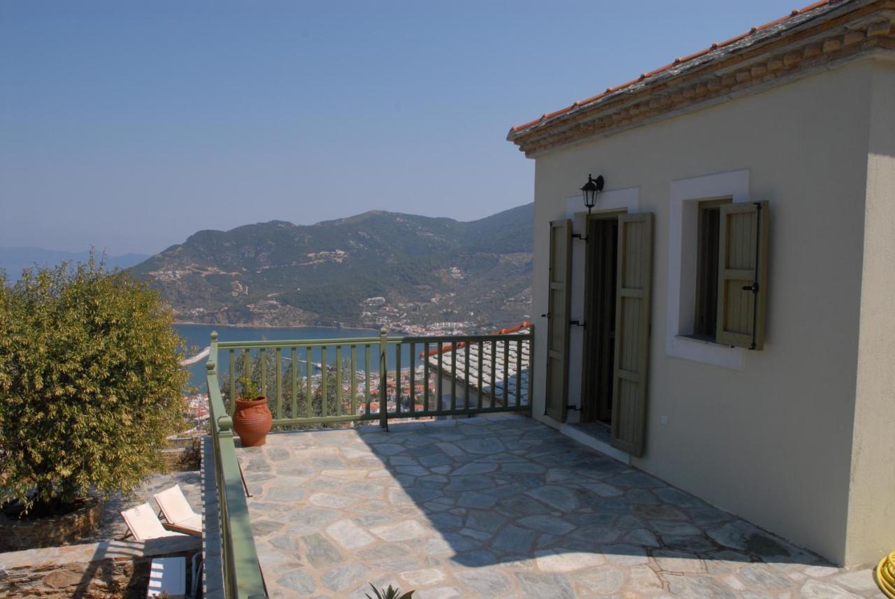 Erato Villa Skopelos Buitenkant foto