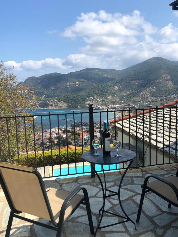 Erato Villa Skopelos Buitenkant foto