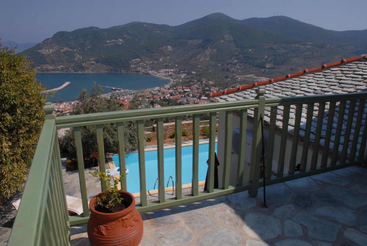 Erato Villa Skopelos Buitenkant foto