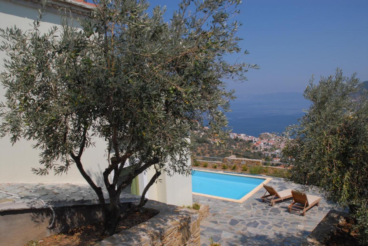 Erato Villa Skopelos Buitenkant foto