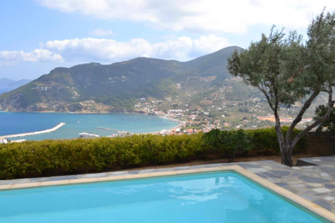 Erato Villa Skopelos Buitenkant foto
